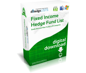 Fixed Income/Credit Hedge Fund List