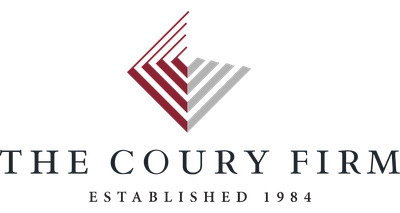 The Coury Firm logo